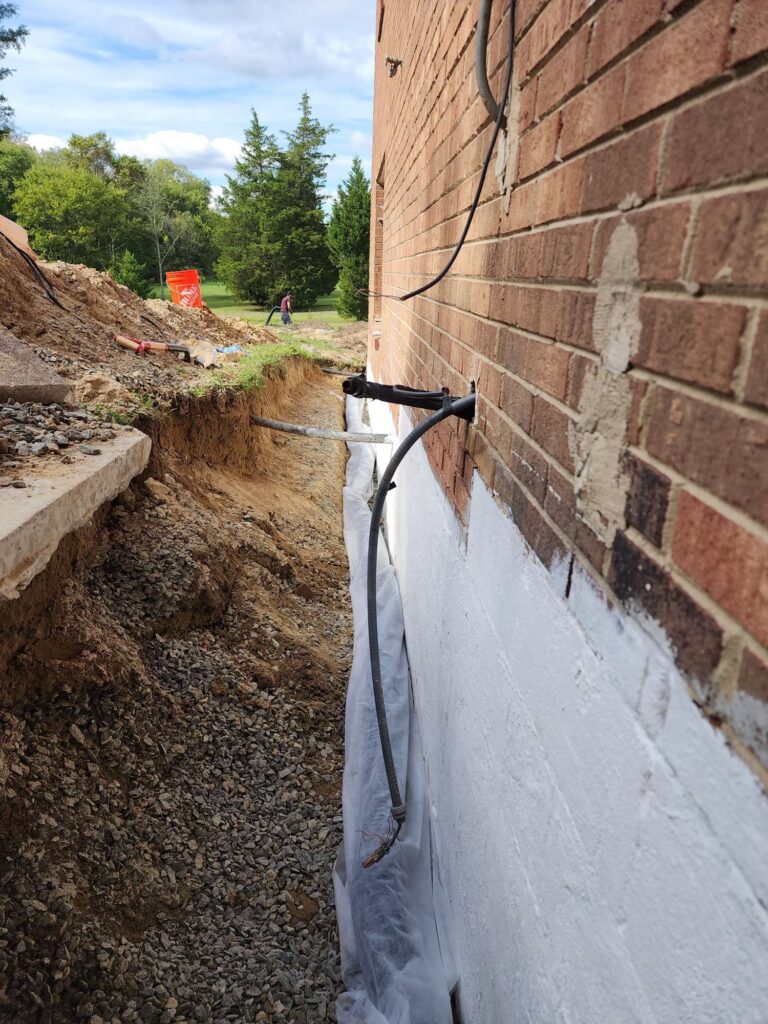 Waterproofing and drainage services Charlotte, NC