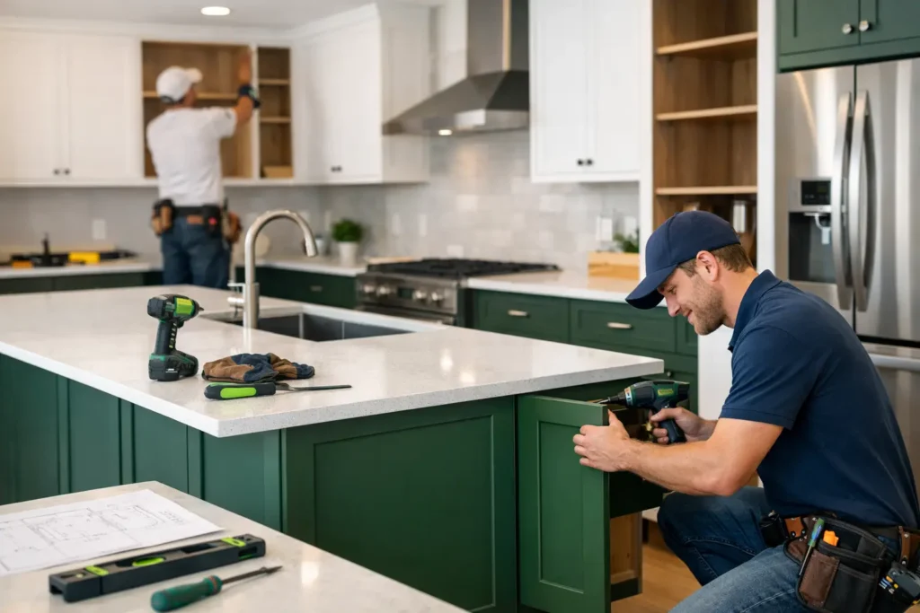 Custom Kitchen Cabinets Installation Done Right