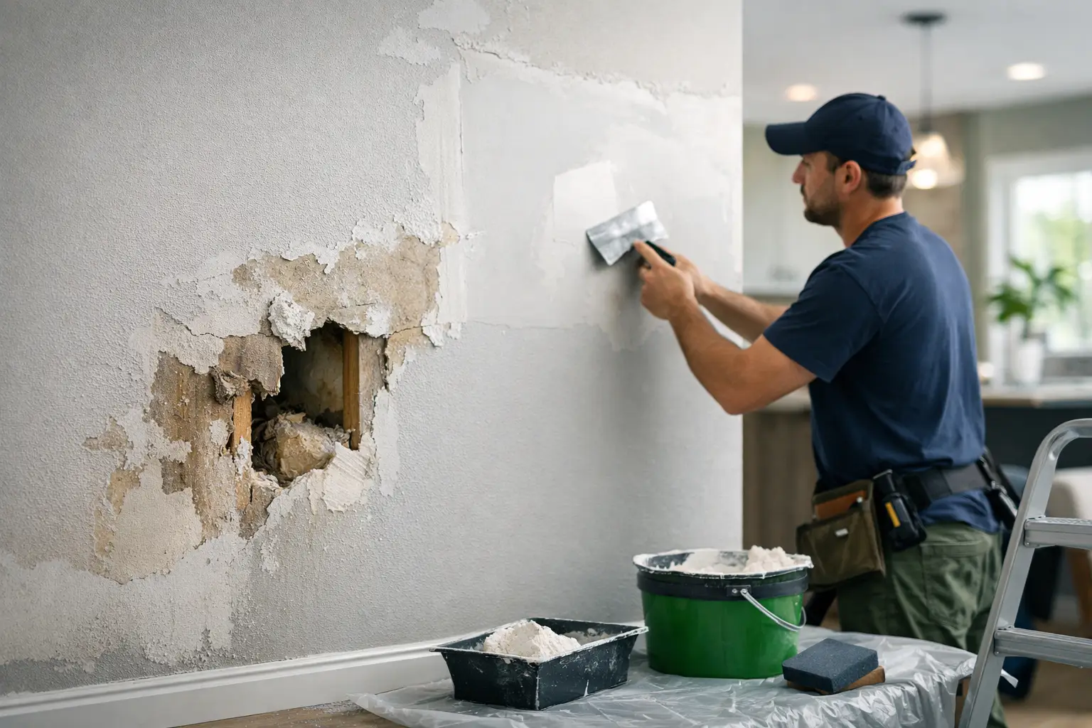 Drywall repair services in Charlotte NC