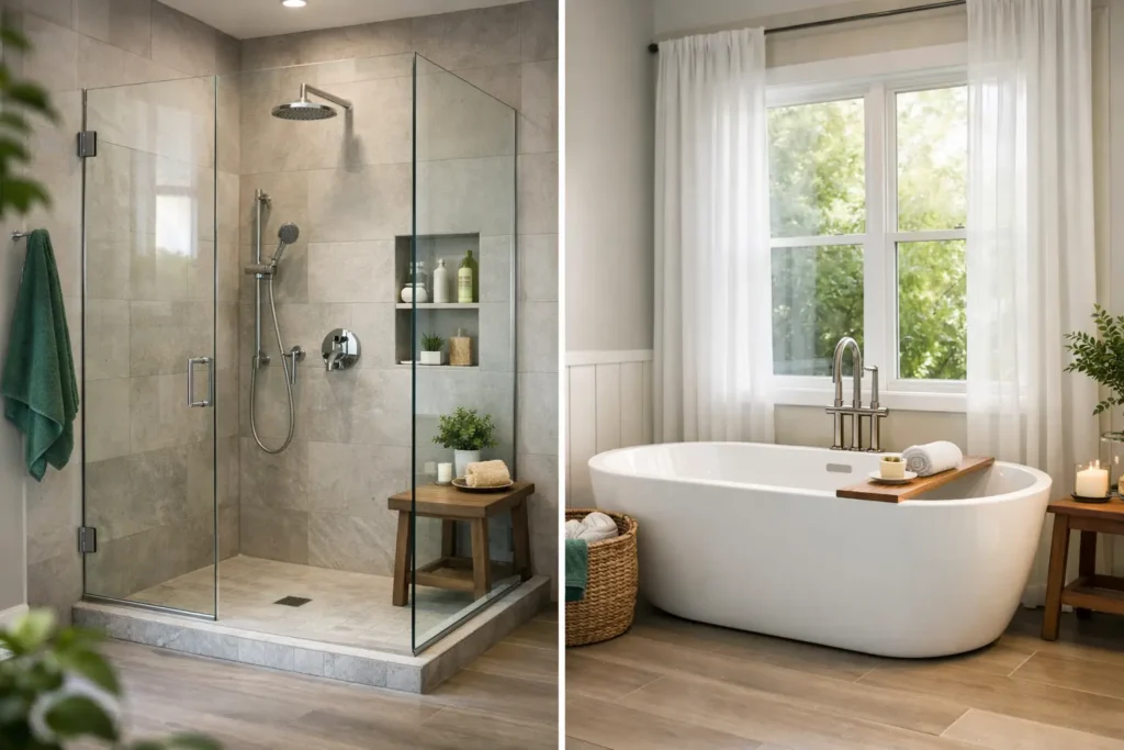 Walk In Shower vs Tub: Which Fits Your Home?