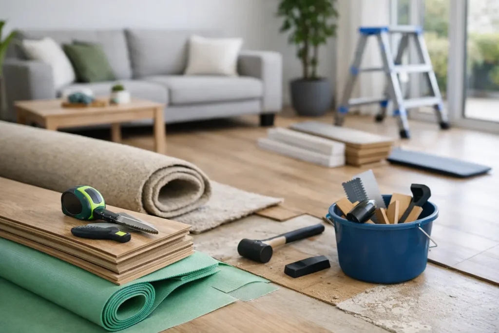 How to Prepare for Flooring Installation at Home