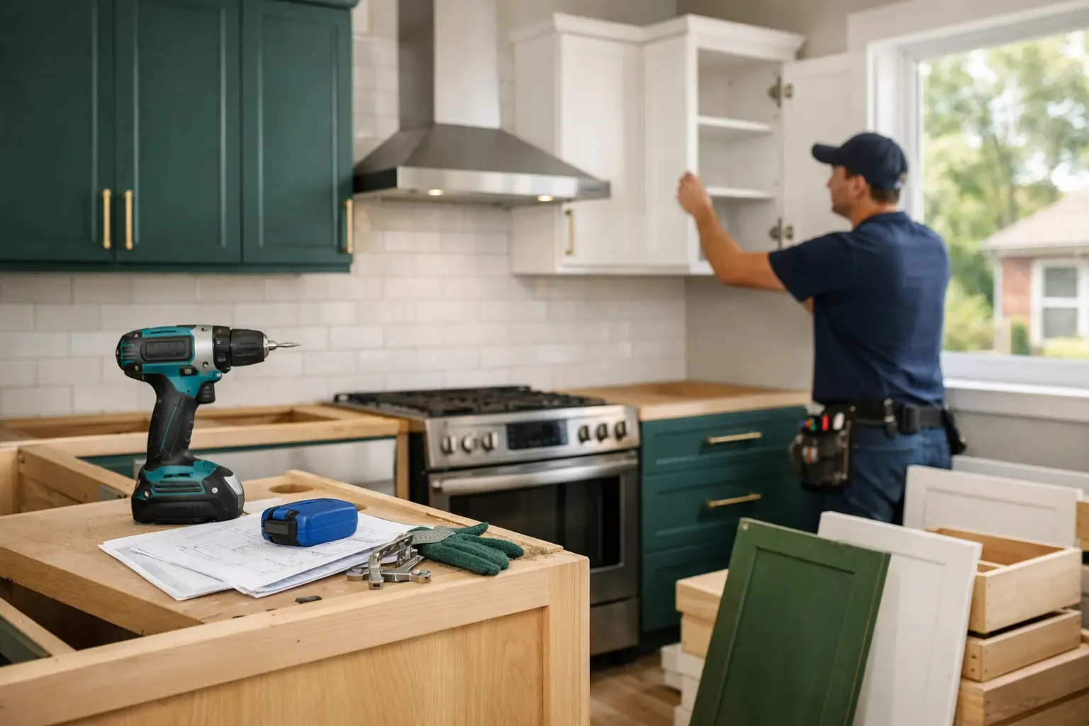 Kitchen cabinet replacement in Charlotte NC