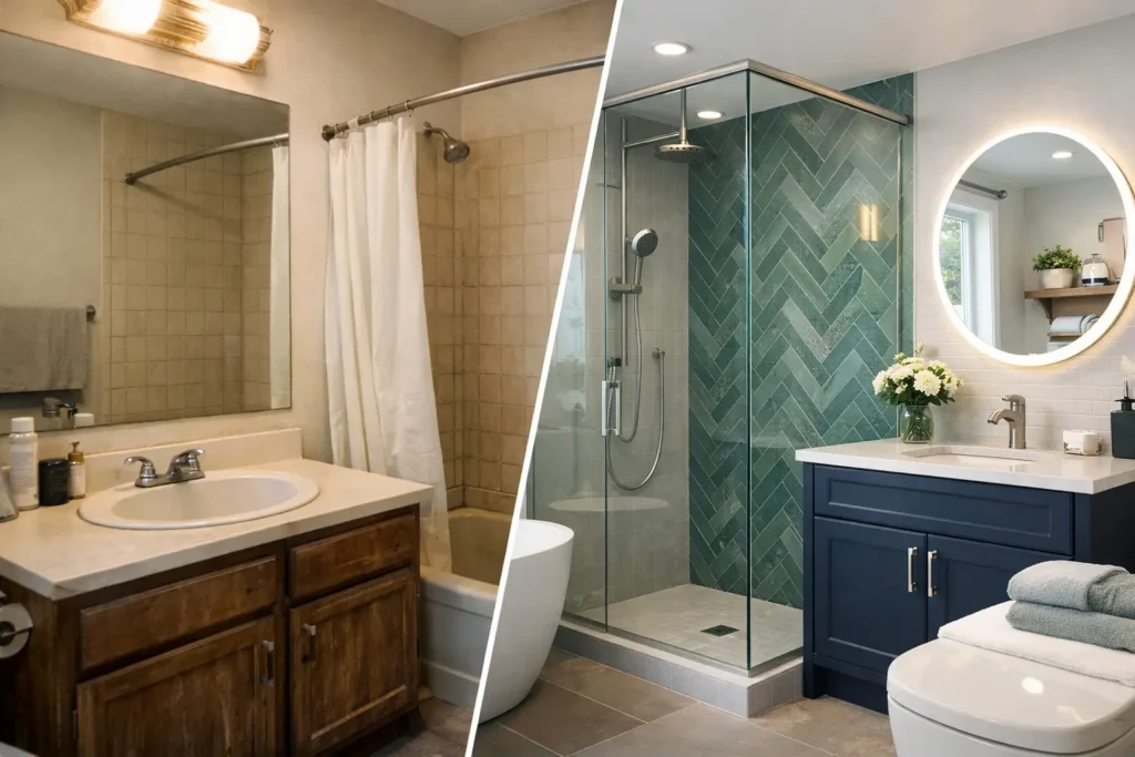 Bathroom Remodel Before After Examples That Work