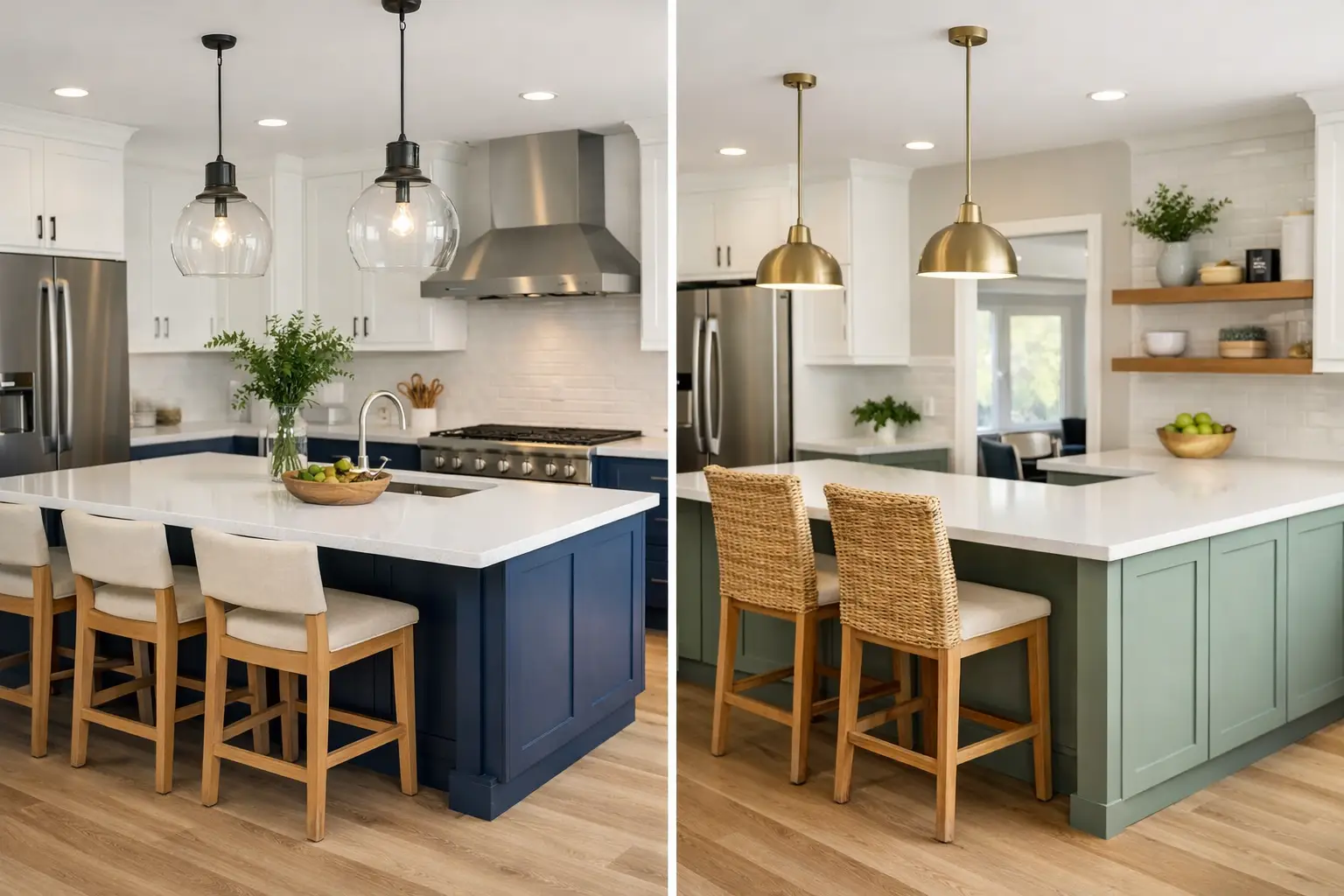 Kitchen island remodeling idea for Charlotte home