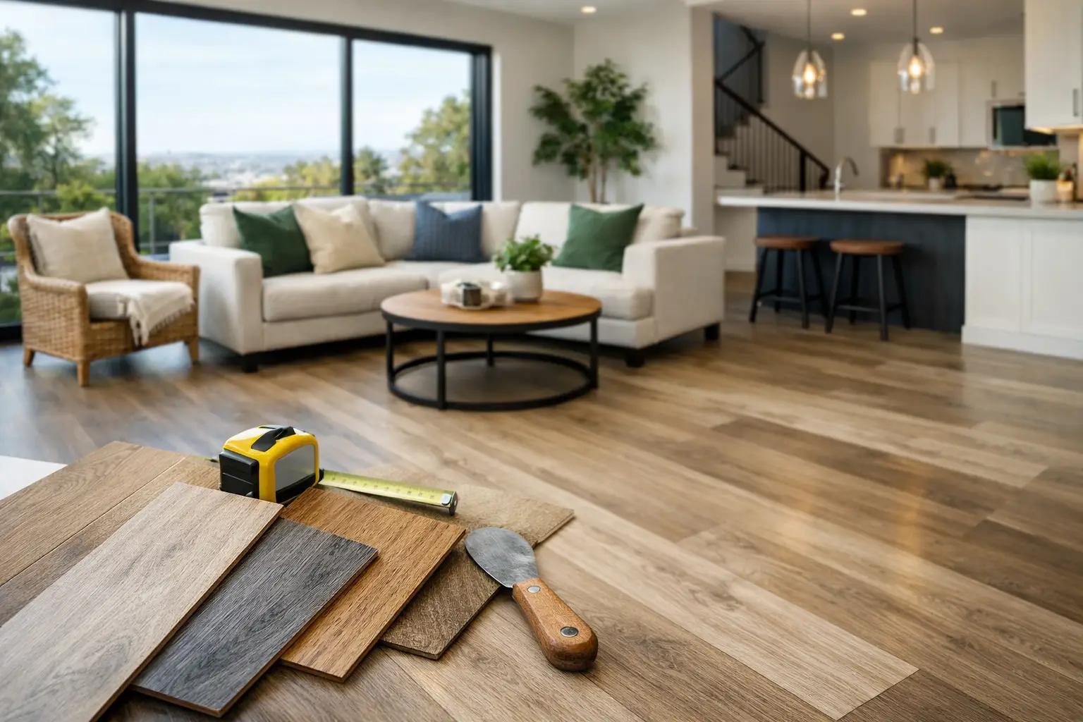 Vinyl flooring options for Charlotte NC homes